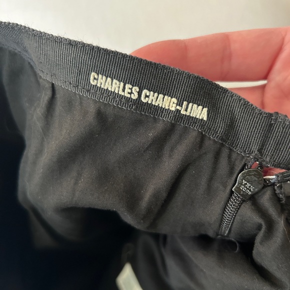 Charles Chang-Lima Vintage Box Pleat Midi Skirt - Picture 6 of 7